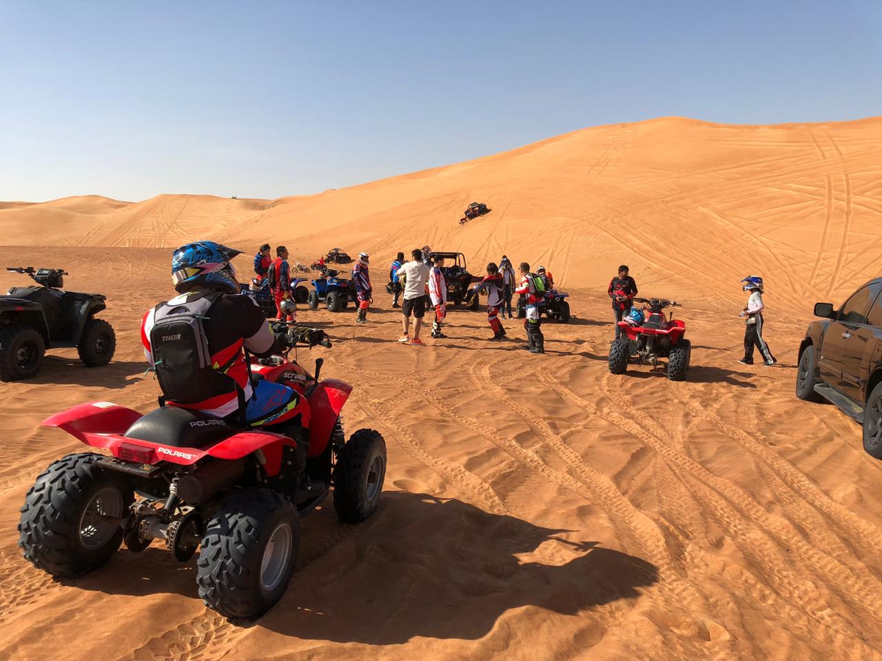 crazy desert safari ride